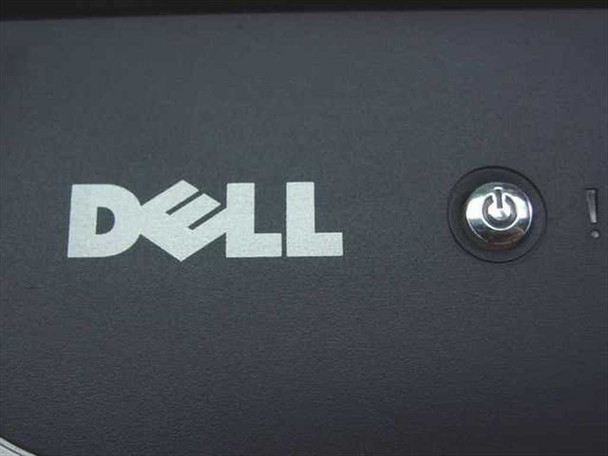 Dell 964 front panel close-up showing Dell logo and power button