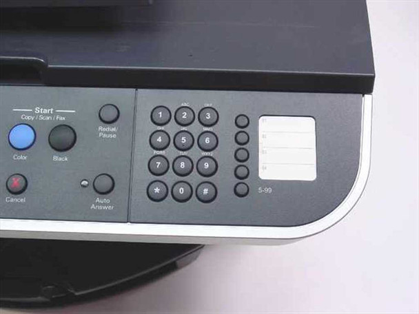 Dell 964 control panel right side — numeric keypad, Redial/Pause, Auto Answer, Color and Black start buttons