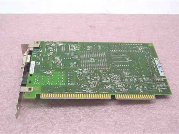 IBM 73G2042 Token Ring ISA Card – PCB solder side showing ISA edge connector and FCC Class A marking