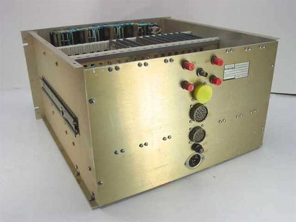 Hughes Aircraft 3275720 PAM Decommutator – rear panel showing mil-spec circular connectors and banana jacks