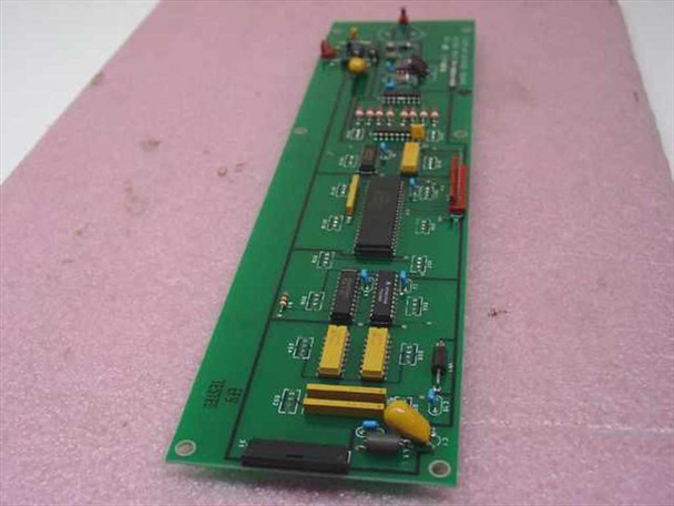 Intel Display Driver Board 31-710011-001 — reverse angle top view showing IC layout including DIP chips and connectors