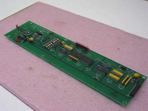 Intel P8279-5 Display Driver Board 31-710011-001 — top side component view, full board length on anti-static foam