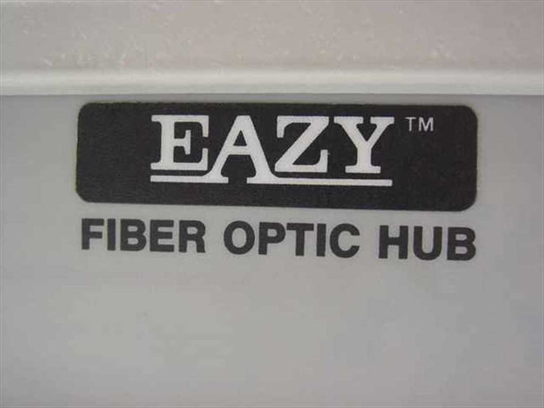 BICC EAZY Fiber Optic Hub – close-up of front panel label reading EAZY Fiber Optic Hub