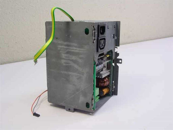Alitec ALI LA21 N 110V industrial power supply – left side and rear view showing open frame, green/yellow ground wire, and IEC input connector