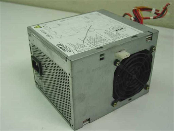 Zenith 234-1135 125W power supply – rear panel view showing 80mm cooling fan and power input socket