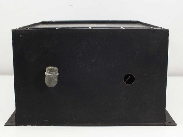 RF Interonics RF2910 Bay Filter Assembly – side view showing SMA-style port and ventilation hole