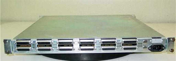 Miranda Technologies DDA-512 Digital Distribution Amplifier – rear panel view showing multiple output connectors and IEC power inlet