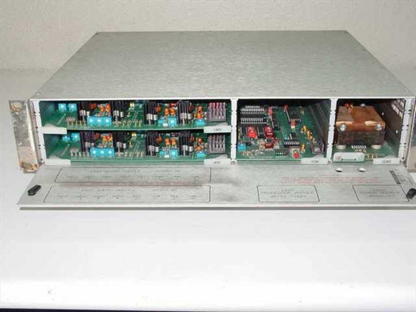 Graham-Patten Systems GPS 1401 Digital Audio Module – interior view showing multiple installed audio card assemblies