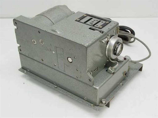 Grass Instruments C4R Kymograph Camera left rear three-quarter view showing camera body, lens assembly, and top panel controls