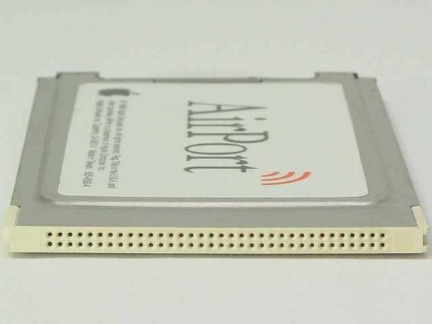 Apple AirPort 630-2883 — edge-on view showing card connector pins along the bottom edge