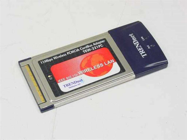 TRENDnet TEW-221PC Wireless PCMCIA Cardbus Network Adapter