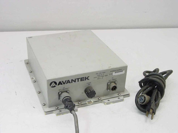 Avantek PS-110-004 Satellite 120VAC Power Supply 310-037769-001 Rev B w/Pwr Cord