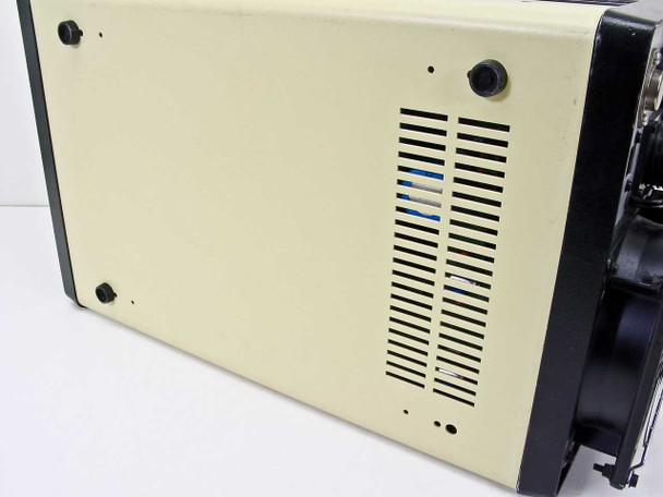 Karl Suss controller unit right side panel — ventilation slots with minor blue marking visible on cream housing