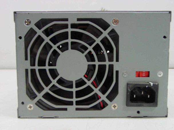 IBM Delta DPS-145PB-73 90W ATX power supply — rear panel showing IEC power inlet, voltage selector switch, and cooling fan