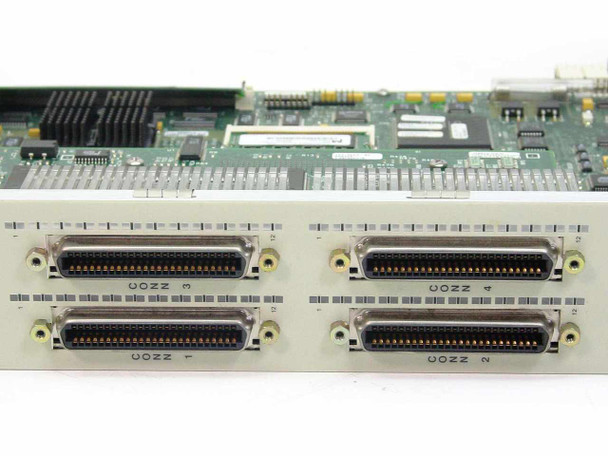 Cabletron 6H123-50 – four DB50 Z200 connectors on front panel with port labeling (Z200 1–4)