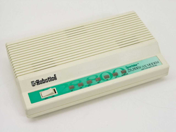 US Robotics CJE-0340 28.8K External Fax Modem- No AC adapter