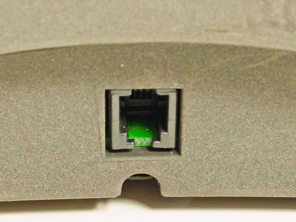 Polycom SoundStation Premier – close-up of RJ-11 analog telephone line connector port