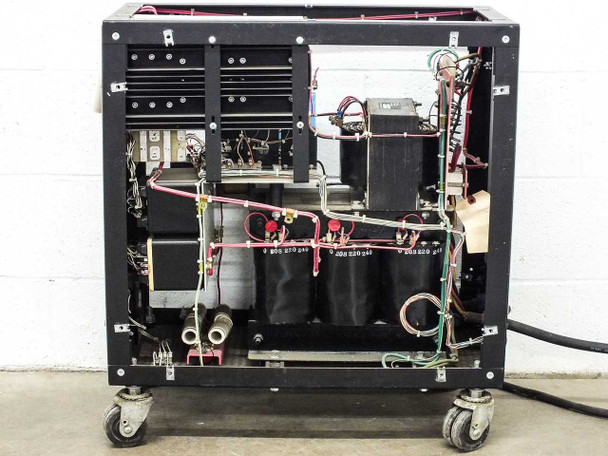 ERA PPS 8205 MF internal chassis – opposite open side view showing capacitors, transformer coils, and wiring from alternate angle