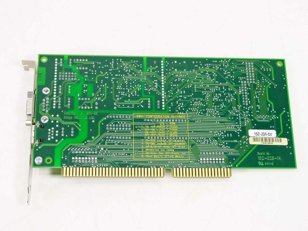 Madge Smart 16/4 AT Ringnode card – rear/solder side showing board label 152-034-04 and Board No. 152-028-14 silkscreen