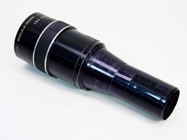 D.O. Industries Navitar LNS1530 zoom lens — opposite side view showing tapered rear barrel extension