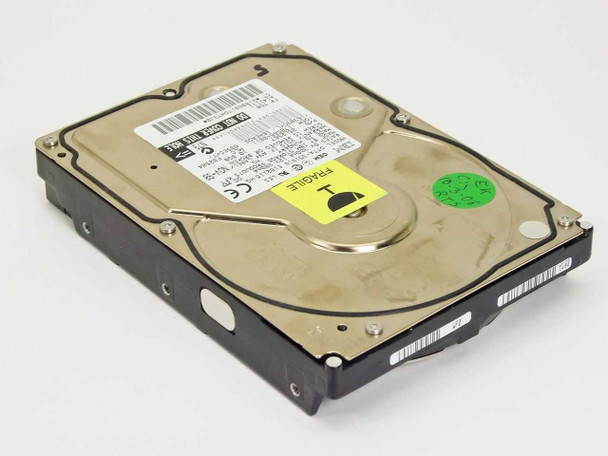 IBM DTTA-351010 25L2567 10GB 3.5" IDE hard drive – opposite angled top view showing full drive body