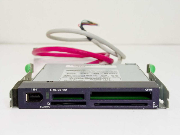 Samsung FMD8410NDL1 front face showing card slots: SD/MMC, MS/MS Pro, CF I/II, SMC, and IEEE 1394 port