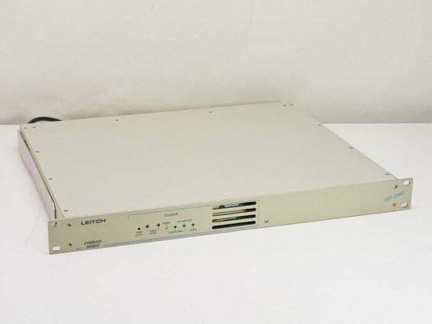 Leitch VGD-3200E Viewguard Decoder front panel view in 1U rackmount chassis
