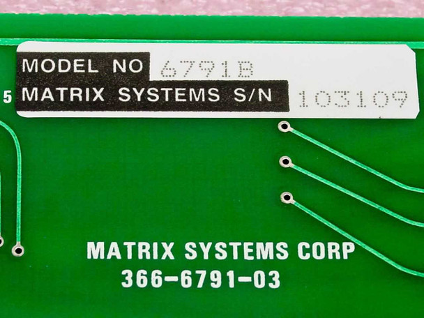 Matrix Systems 10360 Programmable Switching System 1031 / 10287 w/ Condor DC PSU