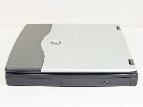 Gateway Solo 5300 laptop right side view showing optical drive bay with eject button