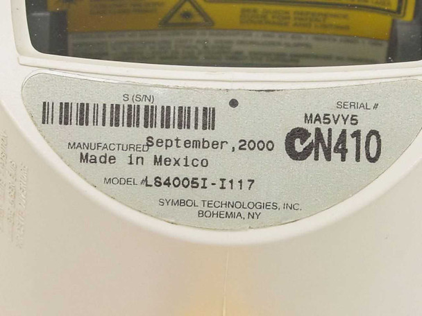 Symbol LS 4000i LS4005I-I117 Barcode Scanner with RJ-45 Connector
