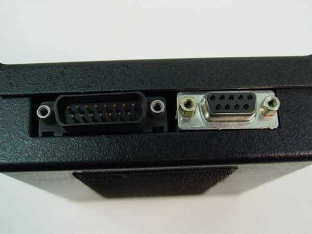Black Box AC223A KVM Remote Module – right side showing HD15 host connector and DB9 monitor connector