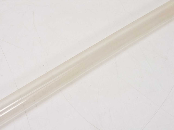 UV curing lamp quartz tube detail showing intact glass and electrode ends