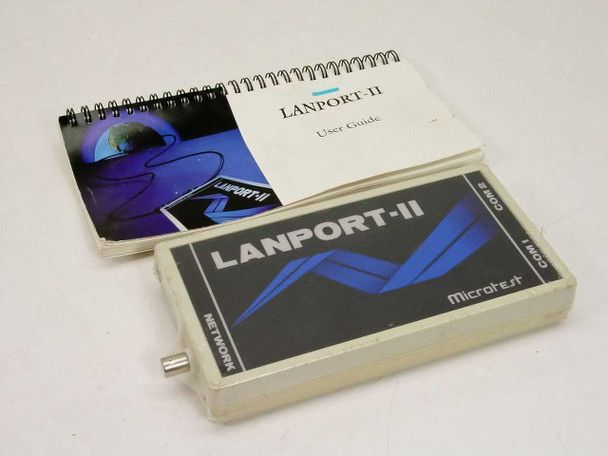 Microtest Lanport-II Network Testing Device 3851-02