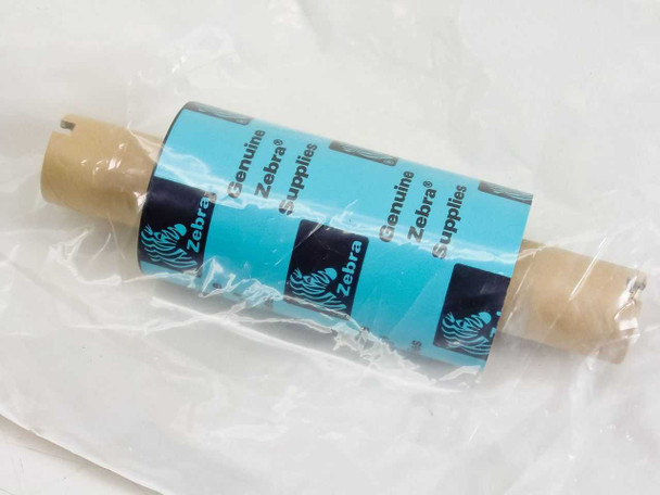 Zebra 309051905 genuine thermal transfer ribbon showing Genuine Zebra Supplies label wrap