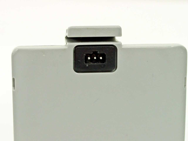 Zebra CT17497-1 RW220 battery pack — closeup of 3-pin proprietary connector port
