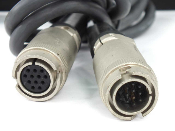 Component Video Inc 17612 – close-up of multi-pin breakout cable showing male and female circular connectors