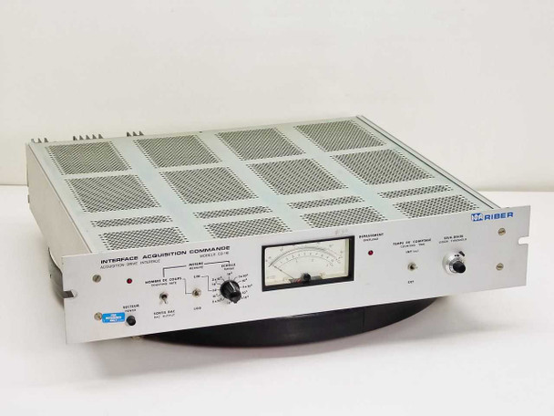 Riber CD 116 Acquisition Drive Interface Control Unit front panel view in 19-inch rackmount chassis with analog meter and controls