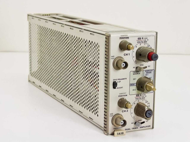 Tektronix Dual Trace Amplifier (7A18)