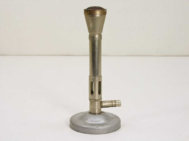 Bunsen Burner Laboratory Gas with Round Base