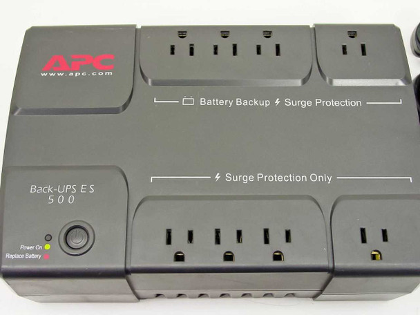 APC Back 8 Outlet UPS - No Battery BE500R