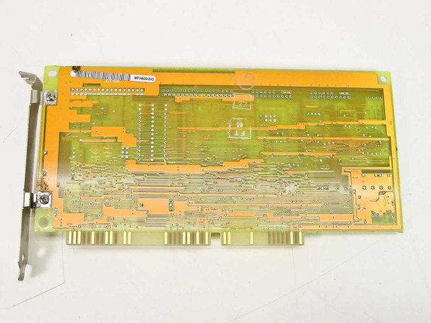 Western Digital WD1003V-MM1 ISA controller card — solder side view showing PCB traces and ISA bus edge connector fingers
