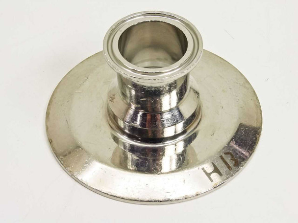 Stainless Steel Reducer 4 5/8" to 2" ~ I.D 1.75" to 1.35" HB Flange