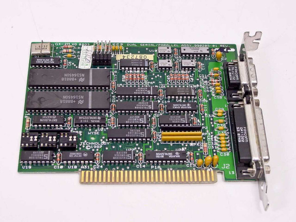 Wyse 990205-01 8-Bit ISA Dual-Port Serial and Parallel I/O Board