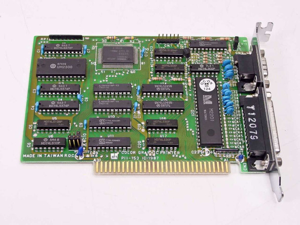 DTK PII-153 8-Bit ISA Color Graphic Printer Card - Parallel and Serial Ports