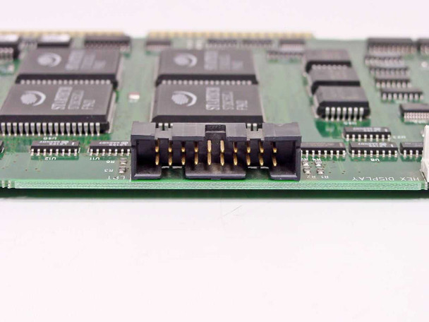 Cubix MP2008 A4190 — close-up of HEX DISPLAY header connector on PCB