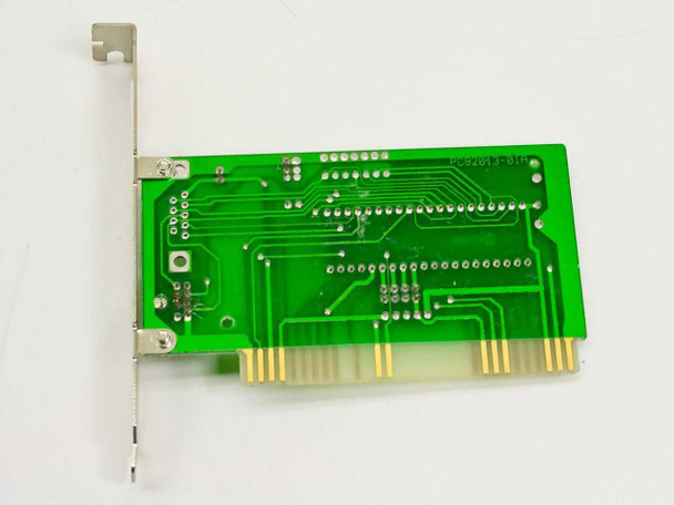 Agilar HQXAGM-240C ISA mouse card — solder side (PCB reverse), showing PCB trace layout and board markings PC82013-031B