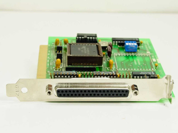 Angled front view of Sysgen 5600 ISA Tape Data Separator Controller showing 50-pin bracket connector and card profile