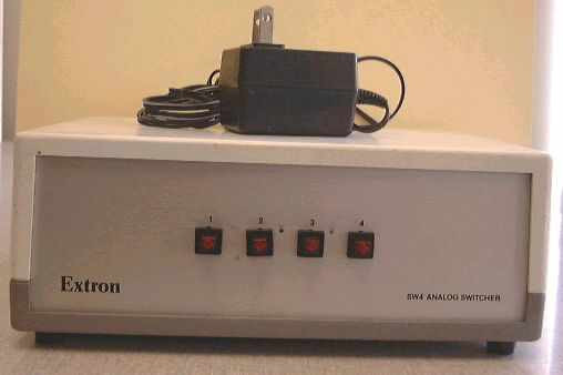 Extron 4 way Analog Video Switcher (SW4)