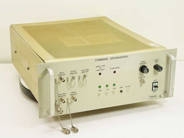 Hughes 3878540-100 4U Ku-Band Satcom Command Upconverter - 14180MHz / 1.418GHz