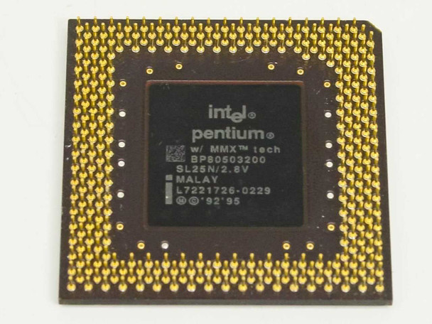 Intel Pentium MMX 200MHz Processor BP80503200 (SL25N)